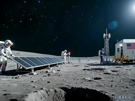 中美月球争夺战拉开帷幕!#阿尔忒弥斯登月计划 #美国登月 #青年创作者成长计划 #中国登月计划 #科普