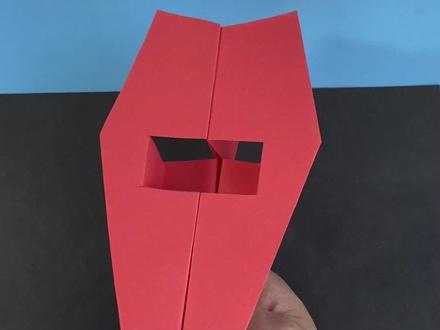 飞行高手必备!双孔滑翔纸飞机制作全攻略 #折纸 #手工