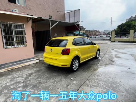 #大众polo 二手polo后视镜三角窗饰板更换