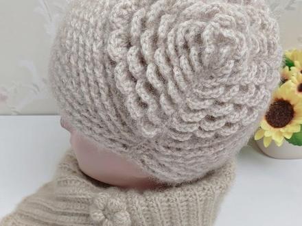 芙蓉花帽教程一 #爱生活爱编织 #钩针教程