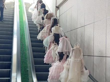 如果天气好的话我会穿小裙子去见你#茶话会#Lolita#温岭