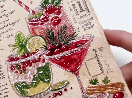 Fruit Wine #插画 #手绘 #画画 #一起学画画 #绘画