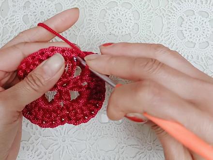 冰丝线钩 汽车或者沙发坐垫,教程3 #手工编织 #坐垫编织教程 @手工178运营官