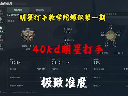 陀螺仪教学|第一期#三角洲行动 #三角洲行动手游