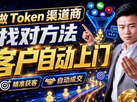 做 Token 渠道商,找对方法客户自动上门 #秒懂互联网 #课程 #create2024百度ai开发者大会 #视频教程 #互联网