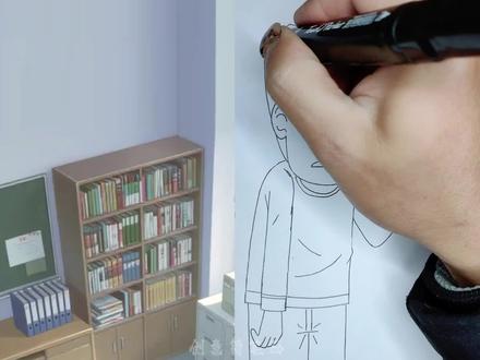 看动画学画开心锤锤#动漫#动画#画画#绘画#儿童动画