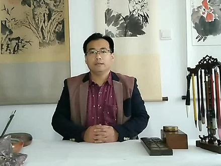 风信子的画法(完整版) #国画教程 #国画艺术