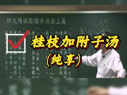 桂枝加附子汤(汗流不止)|倪海厦#桂枝汤 #倪海厦 #中医