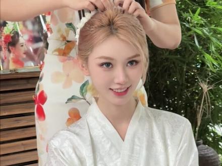 今生戴花 来世漂亮!安利老婆们体验簪花!#簪花 #蟳埔女