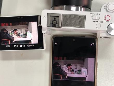 用手机控制相机参数大家可以试试很方便#索尼