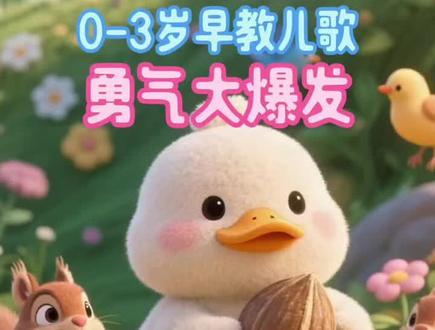 #0到3岁早教儿歌 0-3岁幼儿儿歌舞蹈 0-3岁儿歌跳舞视频 0-3岁儿童启蒙益智早教 #小鸭子嘎嘎嘎 #小鸭子嘎嘎嘎儿歌 #动画片 0-3岁唱歌跳舞 #0到3岁儿童早教动画儿歌