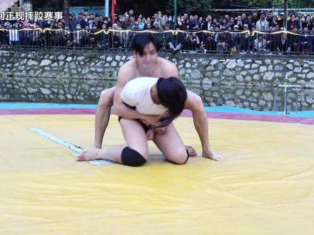 越南男女混合摔跤比赛 #综合格斗 #摔跤 #神奇的闲鱼