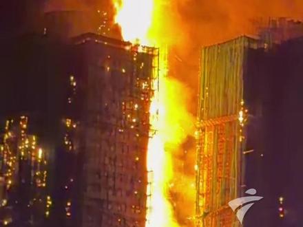 香港大埔宏福苑火警升为五级,已致4人死亡