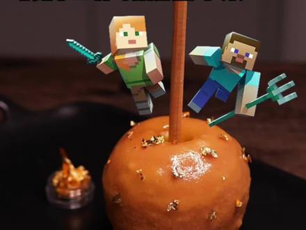 全体mc起立! #抖音美食创作人 #二次元美食 #我的世界