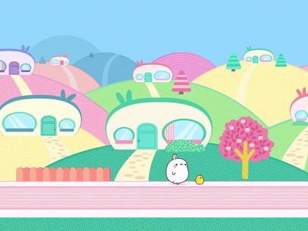 《萌浪兔2》第47集:篮球比赛开始,萌浪兔做啦啦队队员