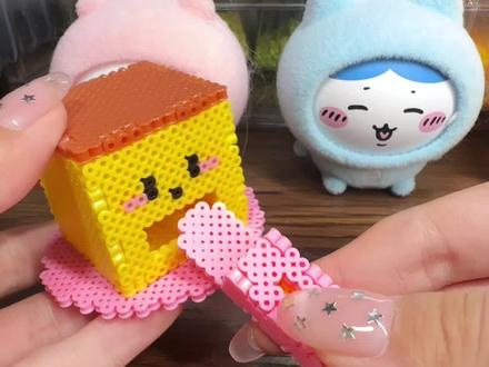 来…张嘴,吃两口再走。 图纸来源@苗苗大王
#拼豆 #手工diy #布丁喂食 #拼豆豆 #拼豆图纸