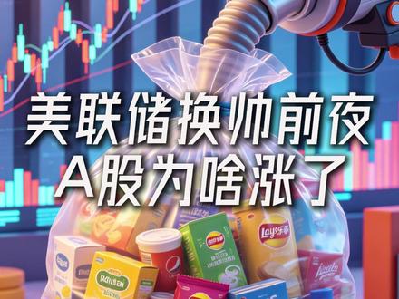 美联储换帅前夜 A股为啥涨了 #财经 #股票 #股市 #美联储 #鲍威尔