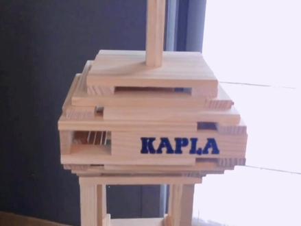 如何在家用#kapla 搭建埃菲尔铁塔?