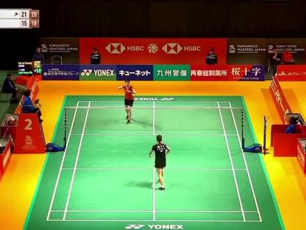 安洗莹2:0高防洁,进入日本羽毛球大师赛八强#法国羽毛球公开赛 #雅思组合 #石宇奇 #羽毛球 #陈雨菲