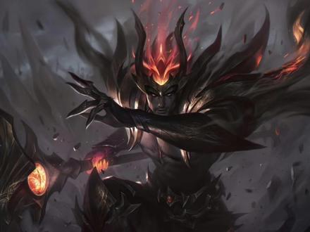 皇子黑夜使者皮肤特效展示 #德玛西亚皇子 #lol