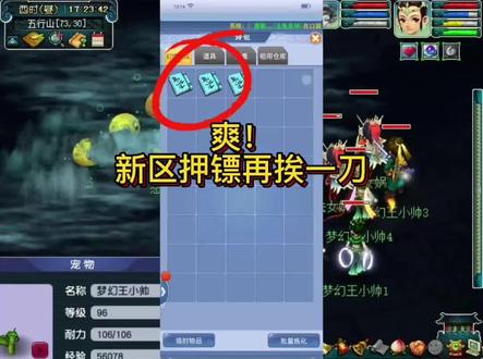 口袋可以买天阵了,新区押镖再挨一刀,我也来试试! #梦幻西游樱桃派对 #梦幻西游2022嘉年华 #梦幻西游