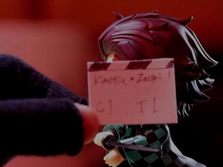 鬼灭之刃定格动画 Animist的《鬼灭之刃》灶门炭治郎粘土人水之呼吸定格动画制作全过程#鬼灭之刃 #炭治郎 #定格动画 #鬼灭 #手办模型