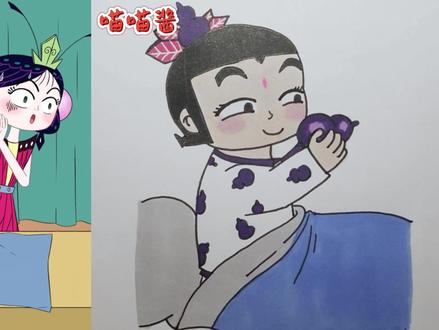 为了不迟到,还可以这样做?? #简笔画 #画画 #葫芦娃 #搞笑