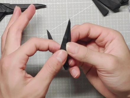 超还原的QBZ95式自动步枪折纸教程!详细教学!