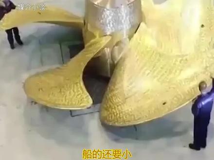 船的螺旋桨有多大 #军舰 #军事 #驱逐舰