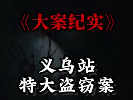 #大案 #大案纪实 #大案要案侦破纪实