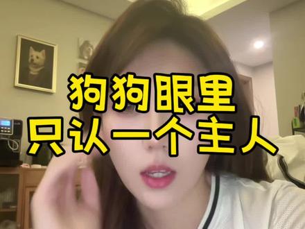 在狗狗眼里只认一个主人#科学养宠 #狗狗 #养狗经验分享