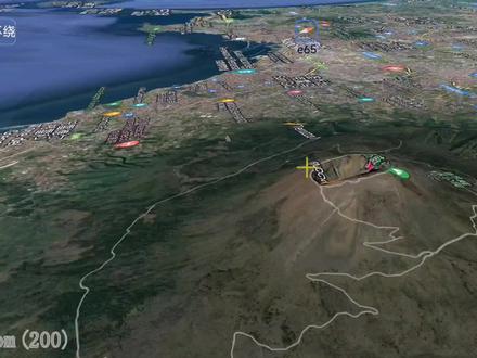 奥维地图服务,登录免费企业账号,可以这样调节3D模式效果太好了