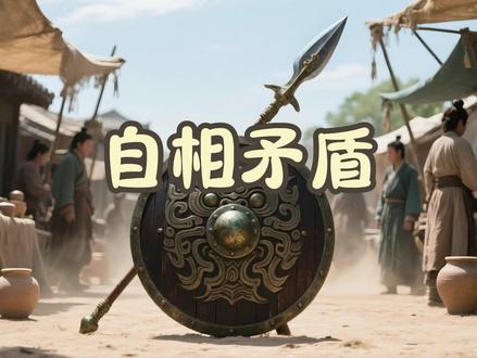 自相矛盾
#即梦AI #文言文