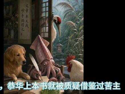 小乌贼开团鹤守,各大作者纷纷下场 #玄鉴仙族 #网文 #抄袭 #小说 #苟在初圣魔门当人材