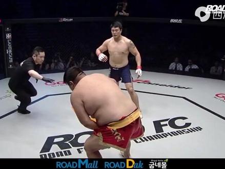 380斤中国大块头横扫美日韩三国冠军,盘点敖日格乐八大KO,解恨