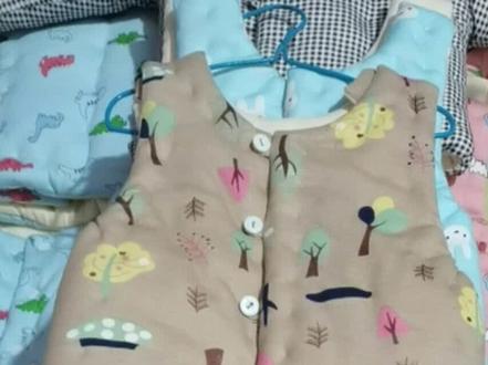 一岁宝宝棉裤尺寸,衣长六十八,胸围七十二#手工棉花棉衣