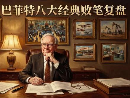 巴菲特八大经典败笔复盘:从错误中进化的投资智慧 对于普通投资者而言,巴菲特的失败案例或许比成功案例更具启发性。它告诉我们:第一,错误是不可避免的,关键是如何对待它;第二,真正的能力圈不是你知道什么,而是你清楚自己不知道什么;第三,投资的纪律往往诞生于最痛苦的教训之后;第四,公开承认错误不是弱点,而是消除错误负面影响、向前看的最强力量。
#巴菲特