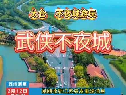 新年游玩来太仓武侠不夜城吧#太仓武侠不夜城#遛娃好去处 #苏州万岁山 #新年游玩