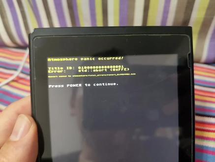 双系统switch21系统进大气层致命报错,错误原因结果万万没想到。