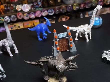 侏罗纪世纪惊喜版第二弹 #侏罗纪世界#恐龙#二次元#布鲁可#我只是一头小黑猪