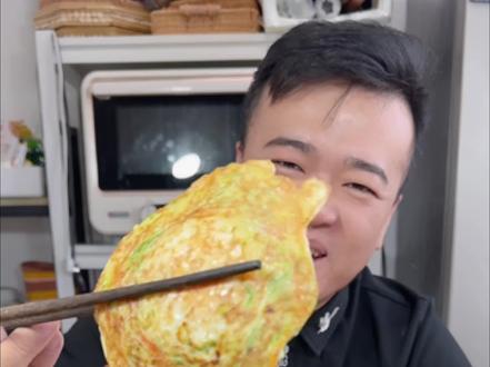 蔬菜小饼全程手不沾面 不揉面不醒面 简单柔软又好吃