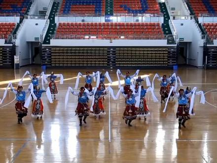 青海省第一届校园排舞网络公开赛,优秀作品展播。 高校组《哈达》#阳光排舞进校园@排舞中国