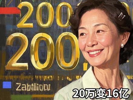 20万到16亿!A股传奇牛散,低价股抄底女王!#查理芒格 #财商思维 #价值投资 #认知提升 #个人成长