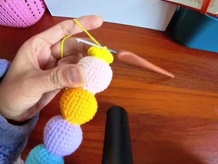 宝宝床铃教程二#钩织教程 #宝宝床铃 #更新啦 #手工钩织