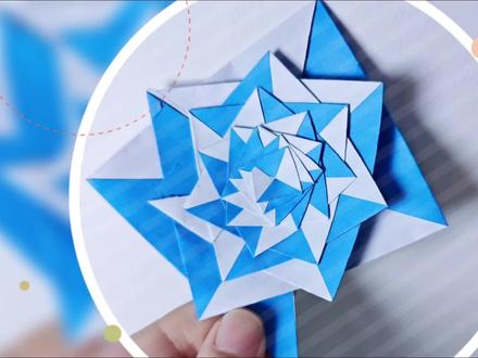 四边形转转乐#拯救手残党 简单详细折纸教程