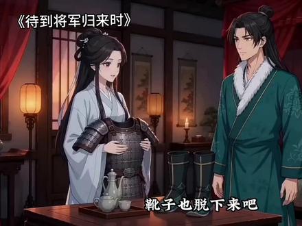 《待到将军归来时》女主与将军篇&心动的感觉
#红果短剧app #你的短剧搭子 #待到将军归来时 #Ai短剧