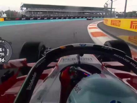 一个奇葩脑回路引发的打滑撞墙 - 迈阿密站勒克莱尔 #F1