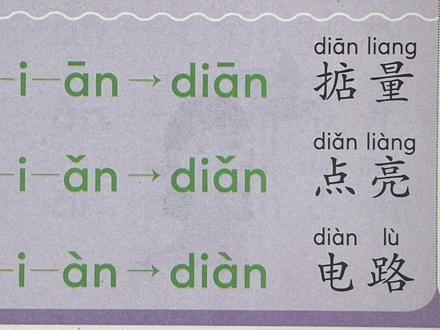 dian拼读练习- 关注合集!提前练!让拼音学习变得简单有趣,孩子学得快,记得牢。