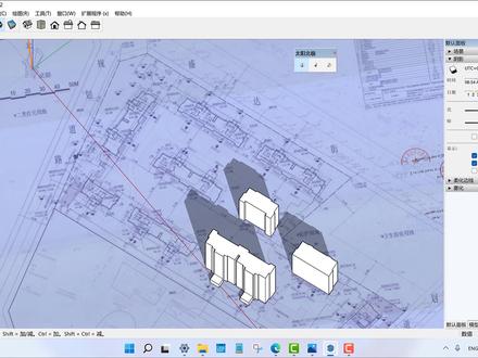 SketchUp日照分析金年区天府艺术公园-国宾蜀园,房子整体的采光还是非常不错的。#设计分享 #设计日常 #草图大师 @果果🐮 #sketchup #sketchup少校 #sketchup教程 #sketchup插件