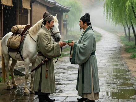 六年级下册语文《送元二使安西》动画讲解、翻译、考点、知识点 元二要去安西了。
安西在哪里?在今天的新疆库车,
从长安出发,三千多公里。
没有飞机,没有火车,
只有驼队、风沙、和不知归期的远方。
王维端起酒杯:
再喝一杯吧。
这一杯,不是酒,
是明知你再也不会回来的告别。
“西出阳关无故人。”
这一句,是全诗的泪点。
它不是说“朋友少”,
是说:从此以后,没有人认识你,没有人懂你。
比孤独更可怕的,
是连孤独都没人知道。
因为我们每个人,
都会经历“送别”。
朋友去远方,同学转学,亲人离开。
我们说不出一句“西出阳关无故人”,
但我们会说:“到了给我发消息。”
形式变了,心意没变。
王维替我们发明了一种表达:
说不出口的舍不得,
都在“再喝一杯”里了。
#生活服务热点中心 #语文 #六年级语文 #送元二使安西 #大数据推荐给有需要的人 @DOU+小助手 @DOU+上热门 @在抖音学习 @抖音青少年 @抖音课堂 @抖音作者助手 @抖音媒体内容优推官
